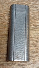 Superbe briquet vintage CARTIER acier numéroté - fonctionne
