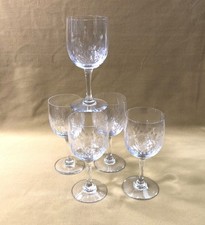 1 verre à eau en cristal PORTIEUX modèle OEUF 16 cm ( type Richelieu Baccarat )