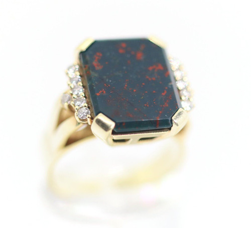 Bague héliotrope jaune - bague, en