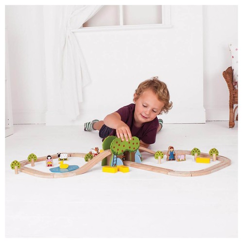 Bigjigs rail ferme animaux - rail,