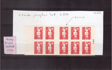 FR  CARNET MARIANNE BRIAT TVP  n° 2874  **  VARIETE DECOUPE SUR  TIMB CENTRAUX