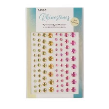 Kit de 84 Pièces Strass