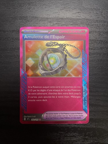Carte pokémon amulette - carte, de