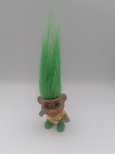 Mini Troll Pvc Vintage Doll New Ray Novelty 1991 Cheveux Vert 