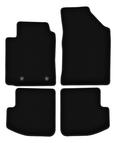 Tapis sol velours noir - tapis, en