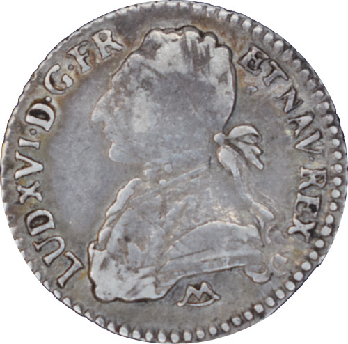 Ecu louis xvi - xvi, n