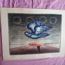 PRIKING Franz  Lithographie Signée  Et Numérotée 81 Cm X 63 Cm