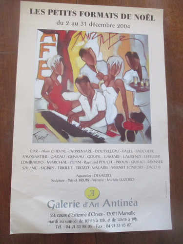 Affiche exposition pierre - affiche,