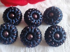 Lot 6 boutons anciens vintage