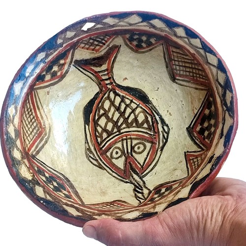 Plat creux poterie berbère - plat,