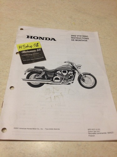 Honda vtx1800c vtx1800 vtx - vtx1800,