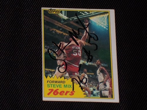 Steve mix 1981 topps - 1981-82,