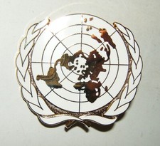 INSIGNE DE BERET NATIONS UNIES