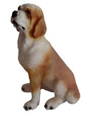 Bibelot. Decoration figurine chien assis. Resine. 9 x 5,5 cm