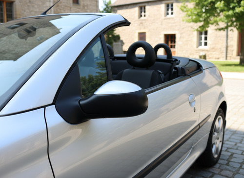 Rétroviseur peugeot 206 - rétroviseur, cc