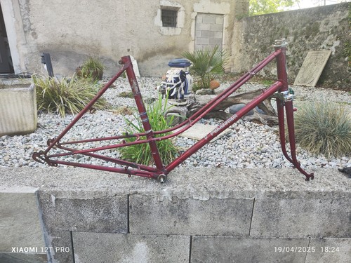 Cadre velo ancien 1950 - cadre, dame