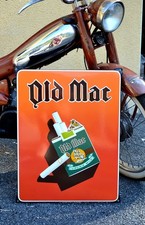 Plaque émaillée OLD MAC
