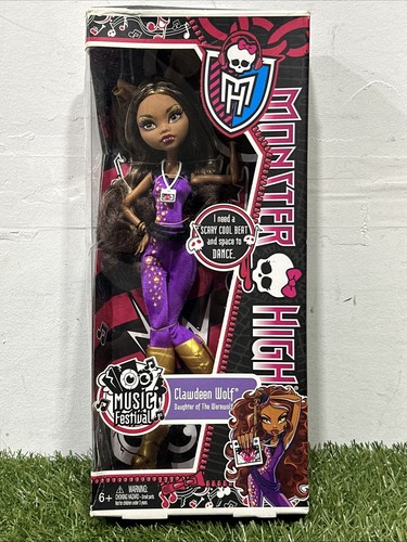 Nib 2012 monster high - nib, clawdeen
