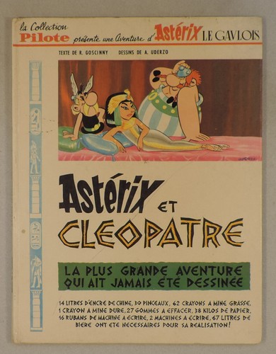 Asterix cleopatre uderzo - asterix,