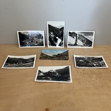 Lot 6 CPA Anciennes Noir et Blanc 1 couleur Carte Postale du Queyras et Environs