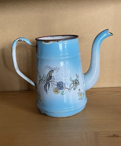 Ancienne cafetière tôle - cafetière, en