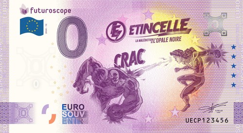Billet souvenir 2024 - souvenir, france