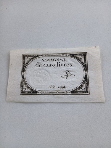 Assignat livres brumaire - 10,