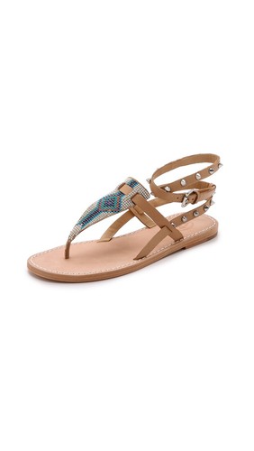 New ash beaded studded beige - ash,