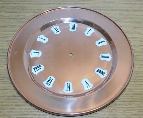Vintage cadran rond cuivre - en,