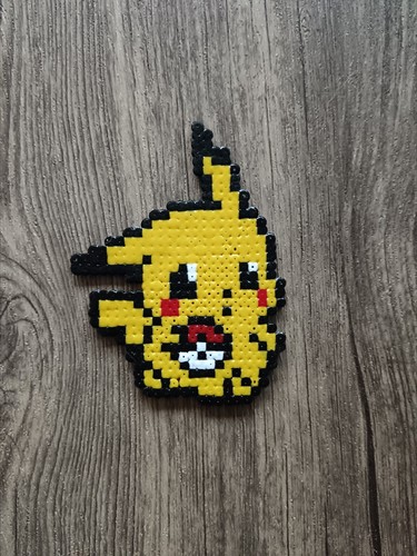 Pixel art pikachu pokeball - pixel,