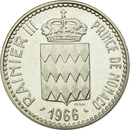 Monnaie monaco 10 - 10, francs