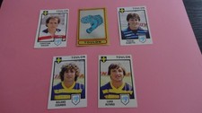 5  images ORIGINALES - FOOTBALL 85 - TOULON - LOT 1  dont  BADGE