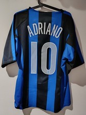 Maillot Jersey Shirt Maglia Camiseta Home Nike Inter Milan 2004 2005  Adriano 