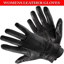Femmes Gants Cuir Chaud Hiver