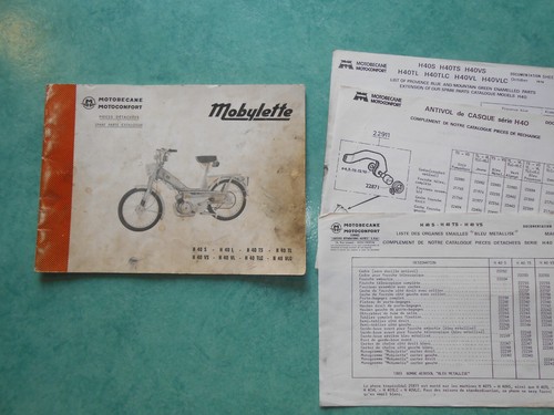 Catalogue pièces détachées