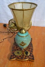 Curieuse lampe chouette hibou circa 1930