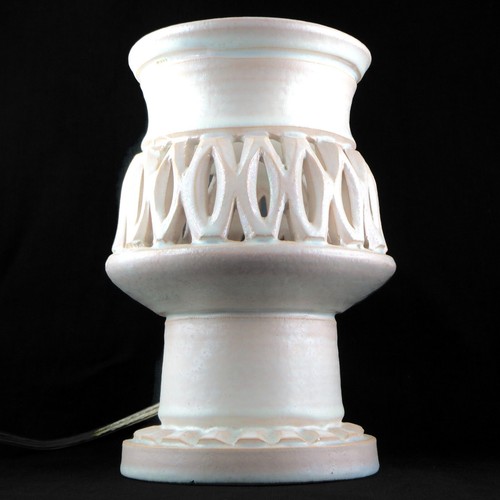 Rare pied lampe - pied, céramique