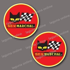 autocollant décalcomanie étanche brillant logo sev marchal 6