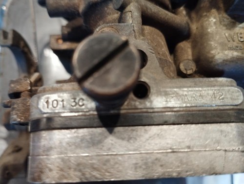 Carburateur weber pour renault