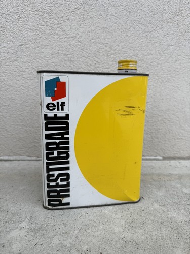 Ancien bidon huile elf - ancien,
