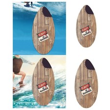 Skimboard extérieur en bois