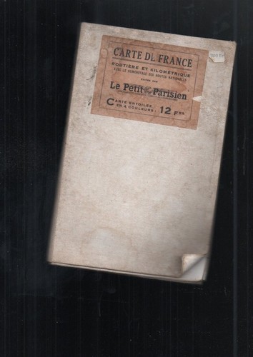 Carte ancien france routière - ancien,
