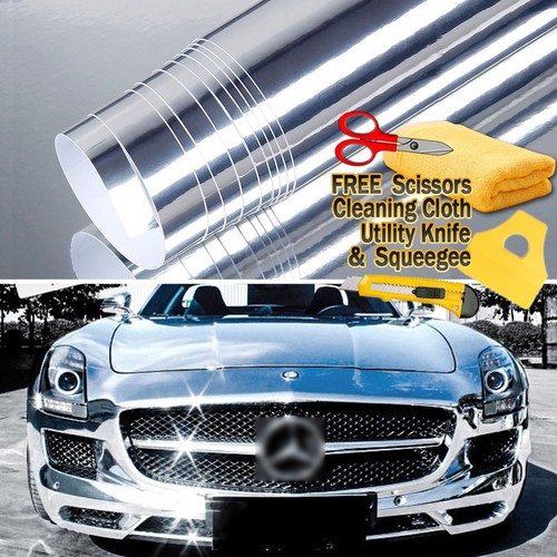 Chrome mirror vinyl film - film, wrap