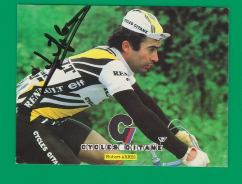 Cyclisme carte cycliste hubert - cyclisme,