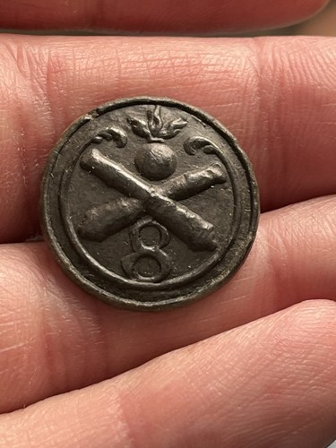 Bouton 8eme régiment - 8eme,