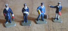 MDM LA VIE DU RAIL ~ PERSONNAGES DU CHEMIN DE FER / 4 FIGURINES CHEMINOTS