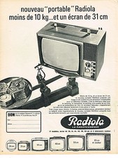PUBLICITE  1968   RADIOLA