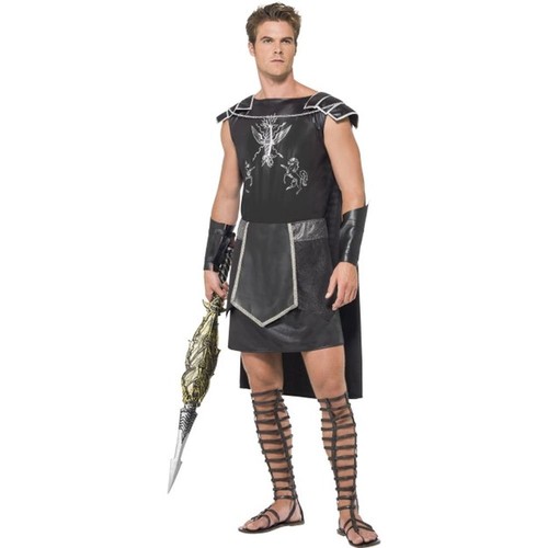 Smiffys male dark gladiator - smiffys,