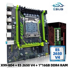 Kit Carte Mère X99-8D4 + Xeon