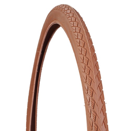 Pneu vélo rétro marron - pneu,